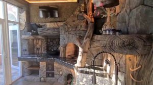 камин,   барбекю. оформление  кухни,  беседки, мастер  Гриценко   Сергей.