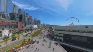 🇺🇸 Сиэтл, США - прогулка по центру города днем