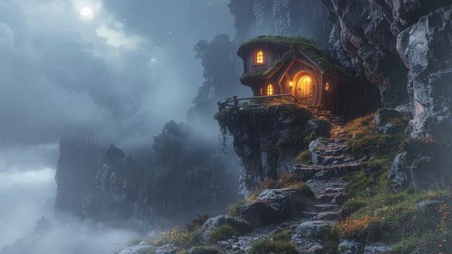 Туман - Нежная музыка для сна с дождем и звуками природы, фоновая музыка