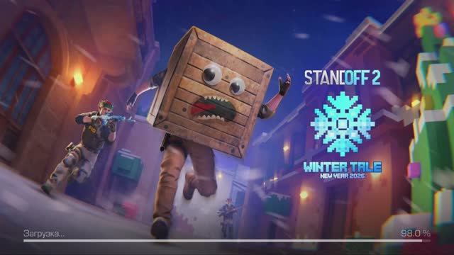 Играем в Standoff 2 #6 - карта Snow Village смотреть онлайн