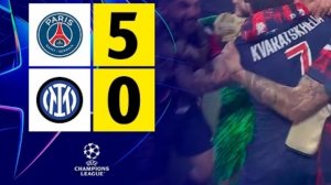 ПСЖ 5:0 Интер - Лига чемпионов УЕФА 2024/25
