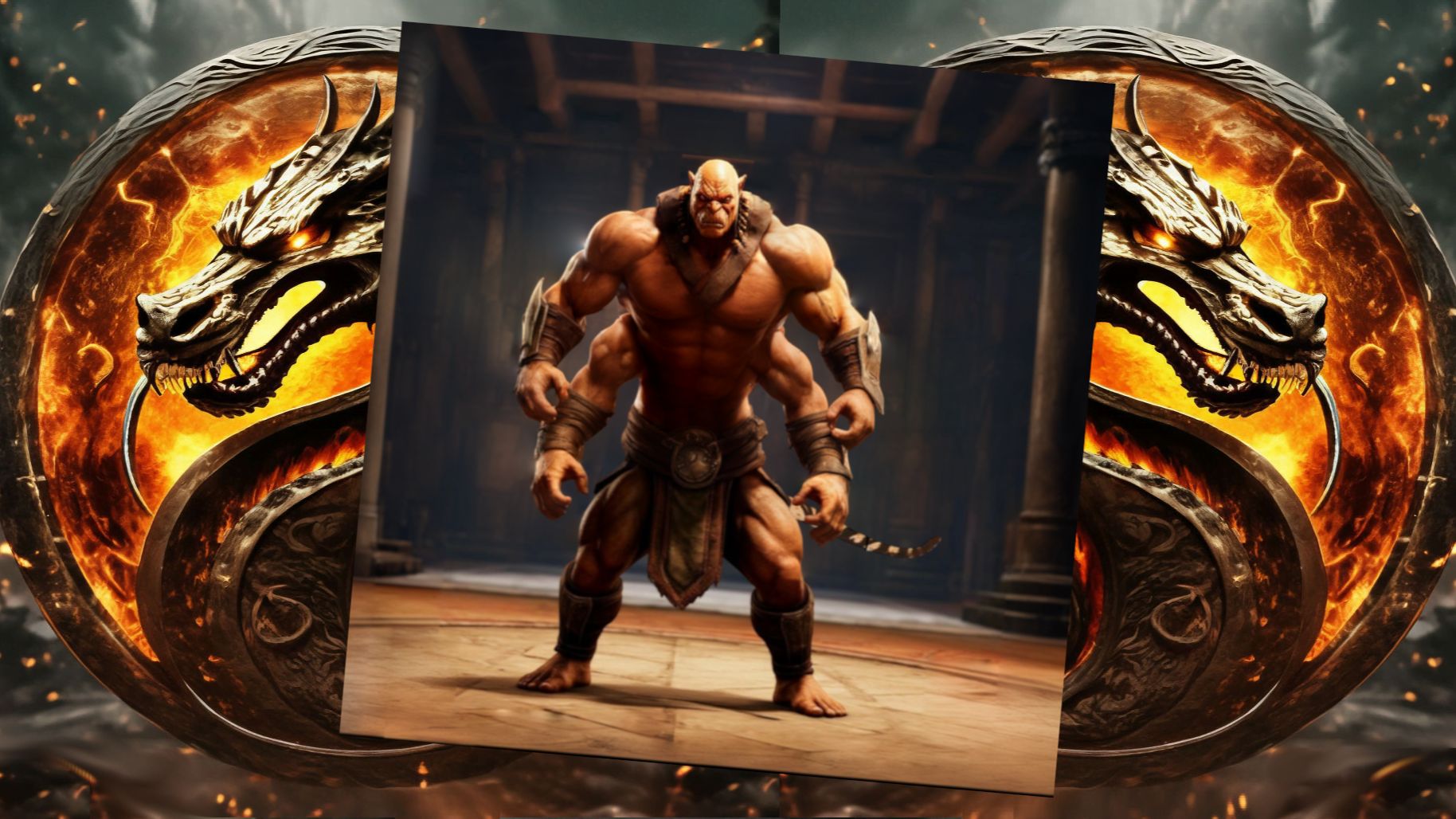 Кинтаро в Смертельной битве не до игр - он храбр как лев и быстр как тигр. Mortal Kombat Pentalogy.