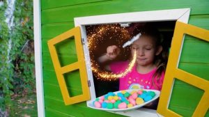 Тук-тук, кто там? Приключения на Хэллоуин с Майей и Машей!