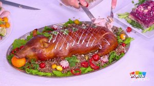 Поросенок на столе: в чем польза для здоровья? Жить здорово! Фрагмент выпуска от 14.01.2026