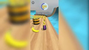 Going Balls  Super Speed run Gameplay New Update Level 1824 Banana frenzy