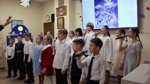 07. Рождественский концерт учащихся воскресной школы Свято-Елизаветинского храма. 07.01.26