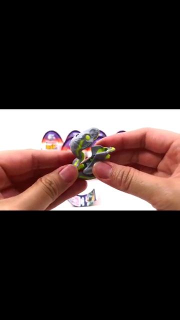 ASMR-распаковка яиц Kinder Joy из 