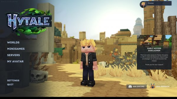 играю в Hytale