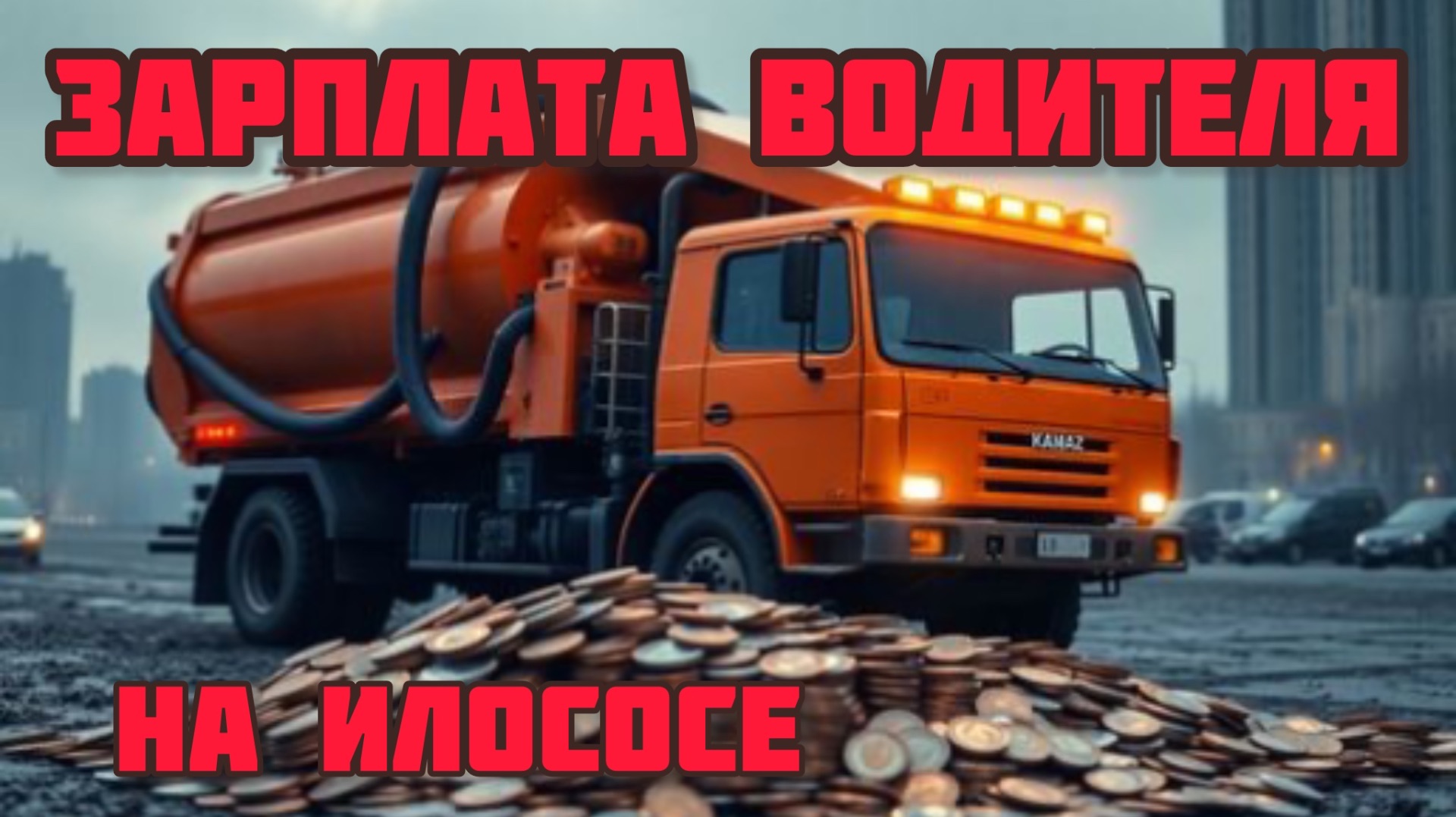 РАБОТА НА ИЛОСОСЕ/ КАК РАБОТАТЬ?/ ЗАРПЛАТА ВОДИТЕЛЯ ИЛОСОСА