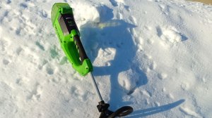 Электролопата GreenWorks GD40SSK4