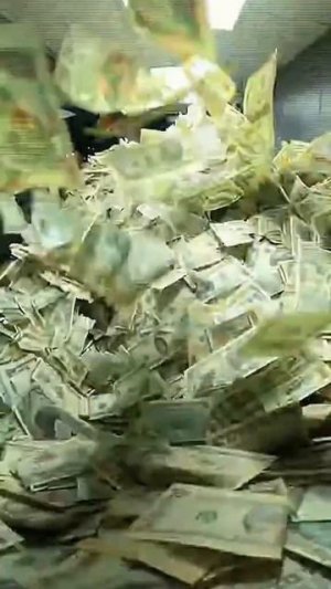 Мужчина сидит возле банкомата на коленях умоляет вылетает куча денег