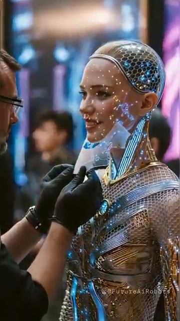 Scientist Reveals Hidden Tech Inside Robot Girls Face FutureAiRobots смотреть онлайн