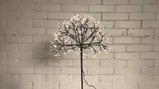 Садовый светильник ОДУВАНЧИК ГИГАНТ, 240 тёплых белых LED-огней, 35х100 см+5 м, IP44, AXF205630