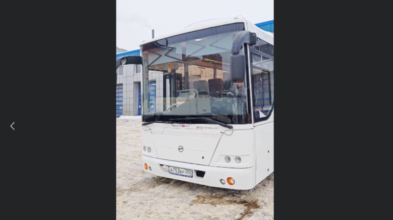 Новый автобус вышел на маршрут № 419 смотреть онлайн