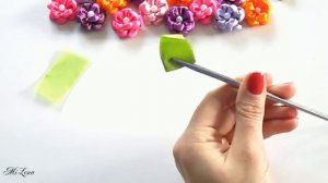 Повязка с цветами, МК _ DIY Headband with Flowers _ DIY Kanzashi Headband _ Прос