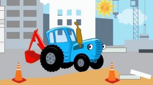 Огромный сборник песен мультиков для мальчиков синий трактор кукутики