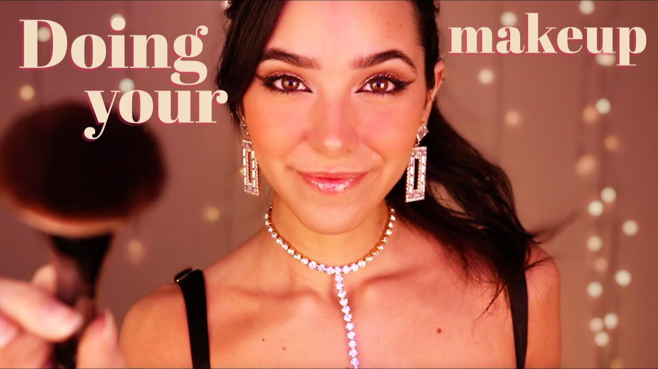 ASMR Doing Your Makeup At A Party! 💄 смотреть онлайн