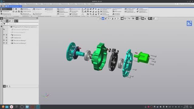Установка нативного Компас 3D на ALT Linux смотреть онлайн