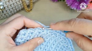 Мк -по вязанию Сумочки  Мини-Клатч -очень красивая и удобная #мастеркласс