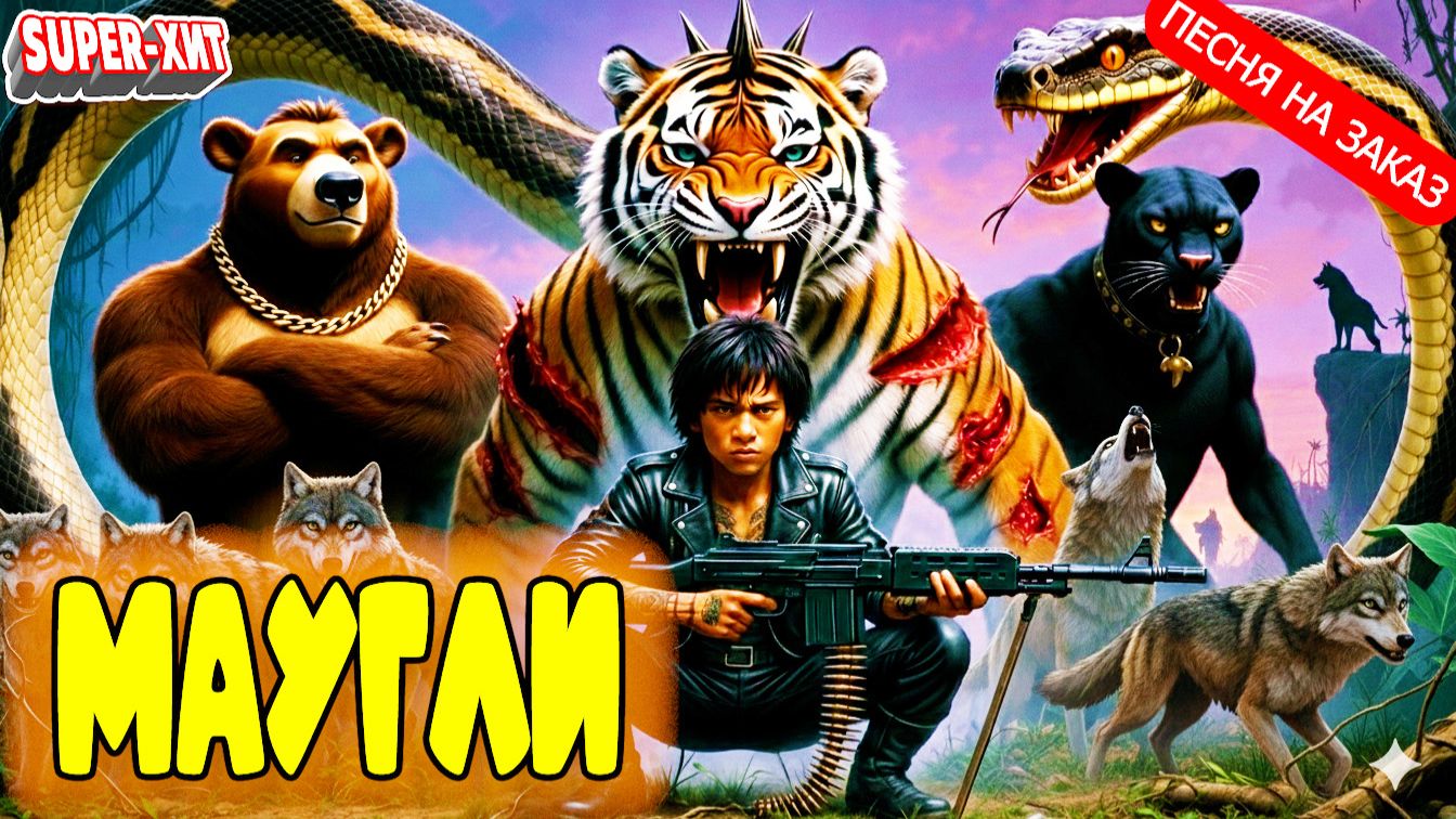 Маугли (Песня на заказ - Музыкальный Апельсин) смотреть онлайн