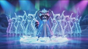 Холодное Сердцем! Эльза енот . Для детей