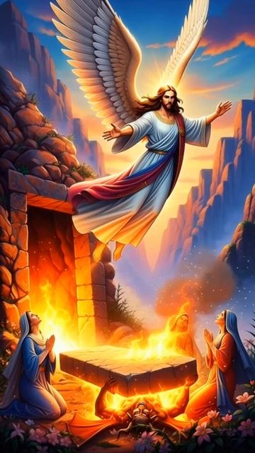 🐣 Иисус Христос Воскрес 🙏❤️ #Иисус #исцеление #библия #аминь #молитва #шорт #шортс #шортвидео