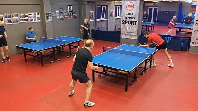 Звергздин А. (673) - Казачек Г. (602) 13.01 настольный теннис на Левашовском, Санкт-Петербург смотреть онлайн