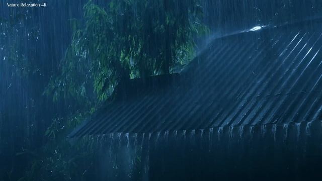 Видео от Бессонницы с Дождём по Металлочерепице и Громом Ночью 🌧️ смотреть онлайн