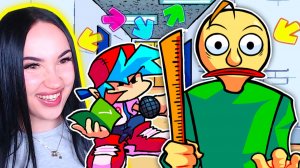 🤣РАЗОЗЛИЛИ БАЛДИ ВО ФРАЙДЕЙ НАЙТ ФАНКИН !➤ FRIDAY NIGHT FUNKIN' vs BALDI'S BASICS