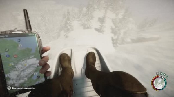 Обычный снежный день в Sons of the forest..