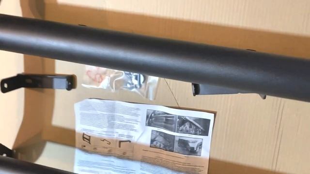 Кронштейн для противотуманных фар с защитой переднего бампера BRUTAL Niva Travel (Нива Тревел)