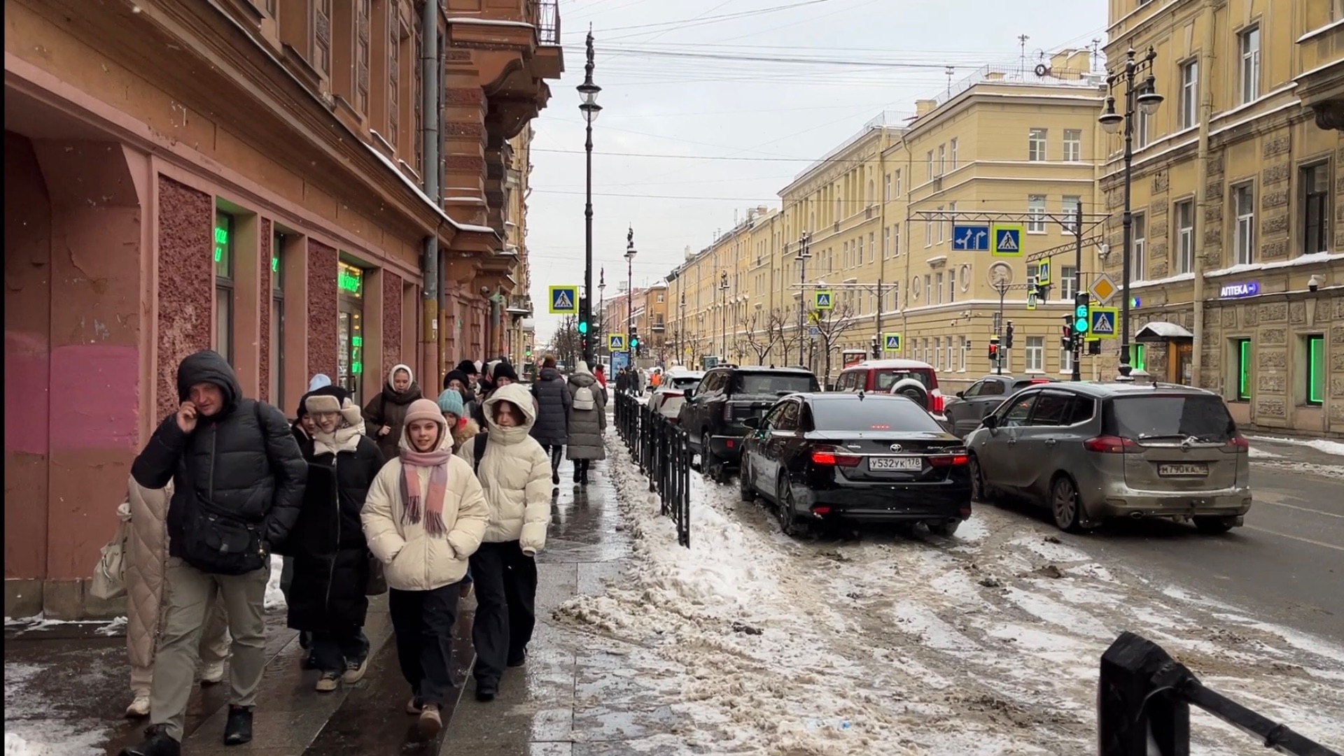 Санкт-Петербург, улица Маяковского ❄️