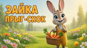 Мультфильм для детей. Зайка прыг-скок