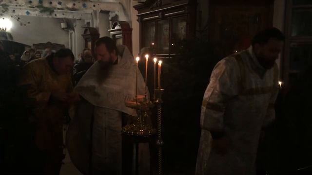 Навечерие Рождества Христова. Праздничная служба 06 января 2024 года смотреть онлайн
