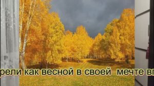 «Золотая осень». Авторская песня под гитару +история»