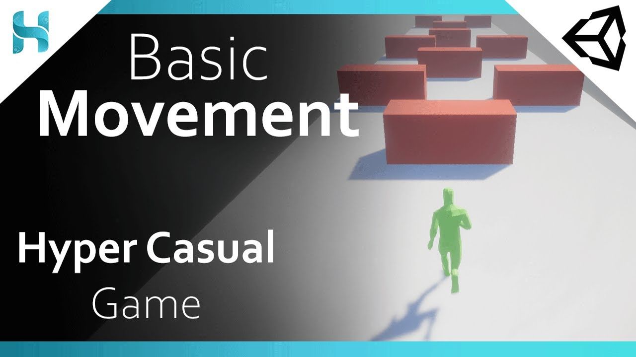 BASIC MOVEMENT - Hyper-casual Game in Unity - Tutorial - Subway Surfers - Part 1 смотреть онлайн