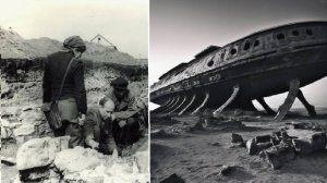 Древний космический корабль покоится в горах Урала