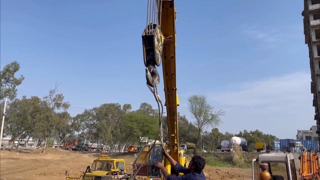 Ремонт экскаватора Hitachi. Пакистан.