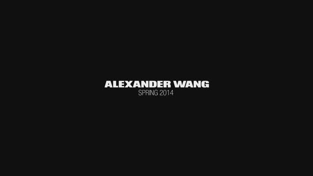 Показ коллекции Alexander Wang весна-лето 2014