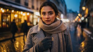 Париж январь 2026 зимняя прогулка по улицам города