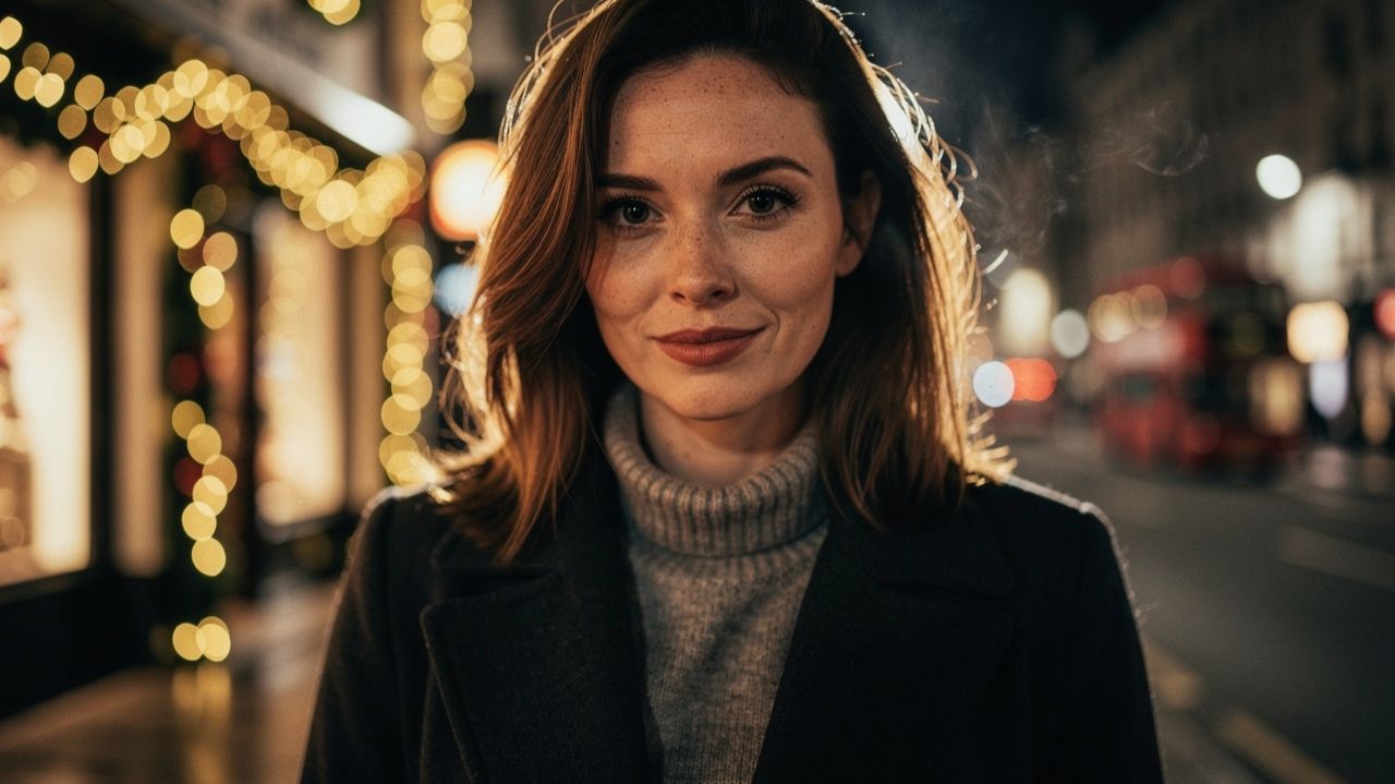 Рождественские огни Лондона прогулка по зимним улицам города 🎄✨ смотреть онлайн