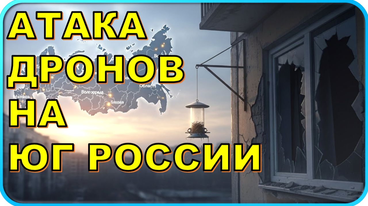🔥 СРОЧНО: Атаки БПЛА на юг России и их последствия 😱 смотреть онлайн