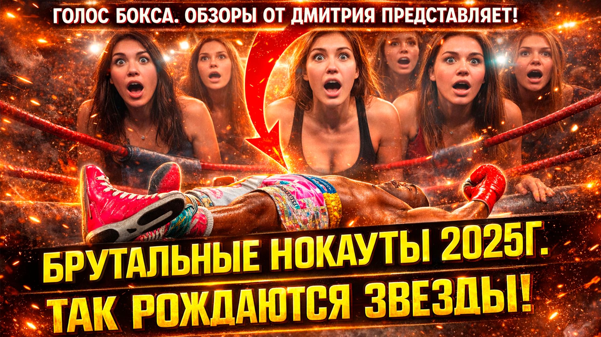 10 ЛУЧШИХ НОКАУТОВ 2025г. от неизвестных бойцов