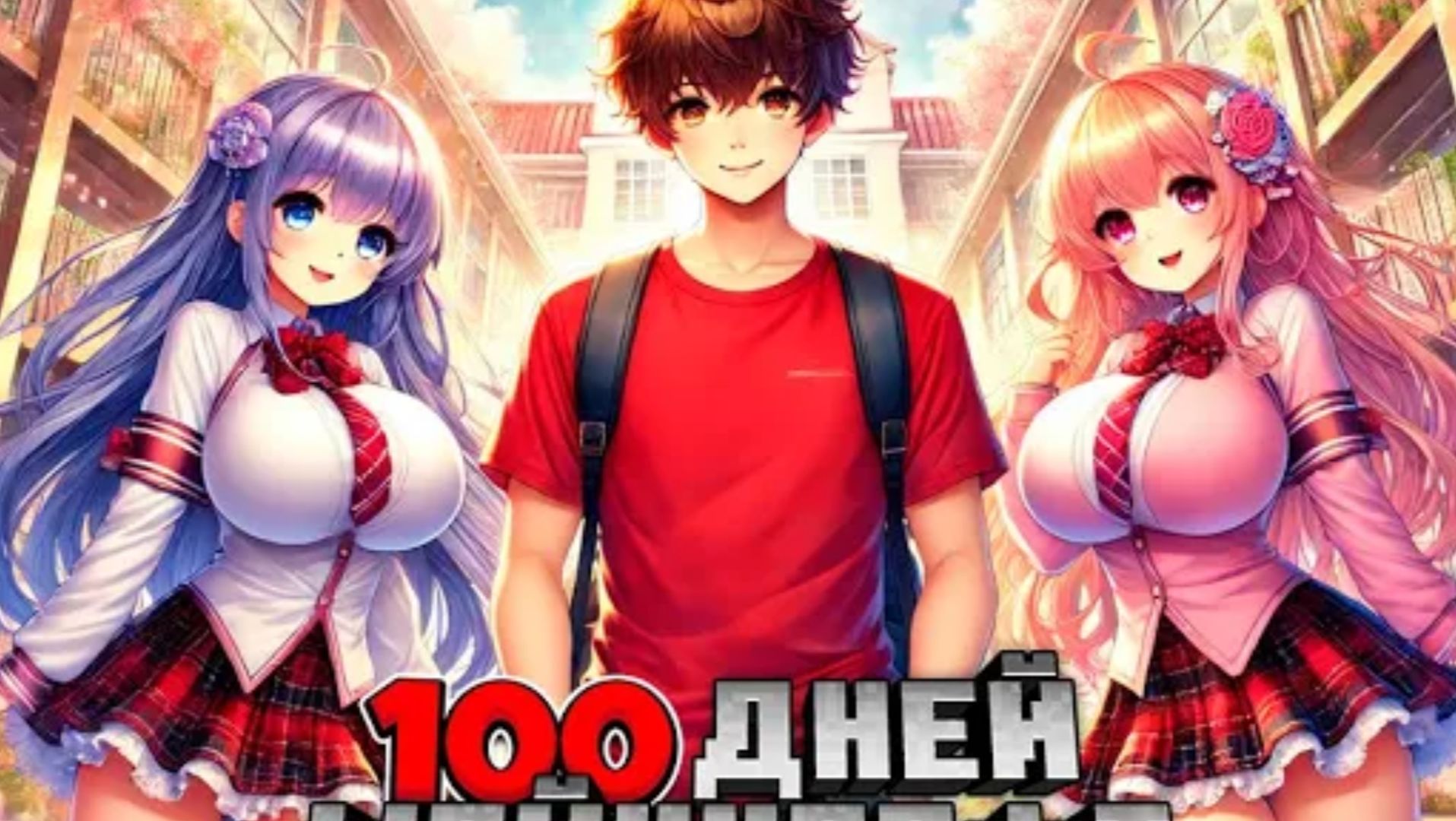 Я Прожил 100 Дней В ШКОЛЕ ДЕВОЧЕК в Майнкрафт смотреть онлайн