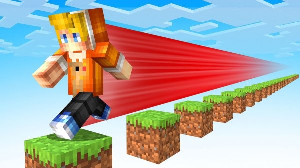 Майнкрафт, но Ты Пробегаешь 1 МИЛЛИАРД БЛОКОВ...