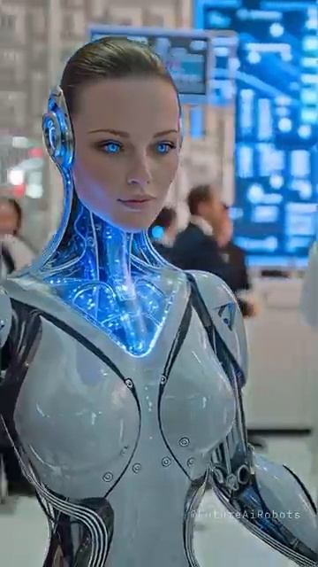 The Most Beautiful Android Ever Built FutureAiRobots смотреть онлайн