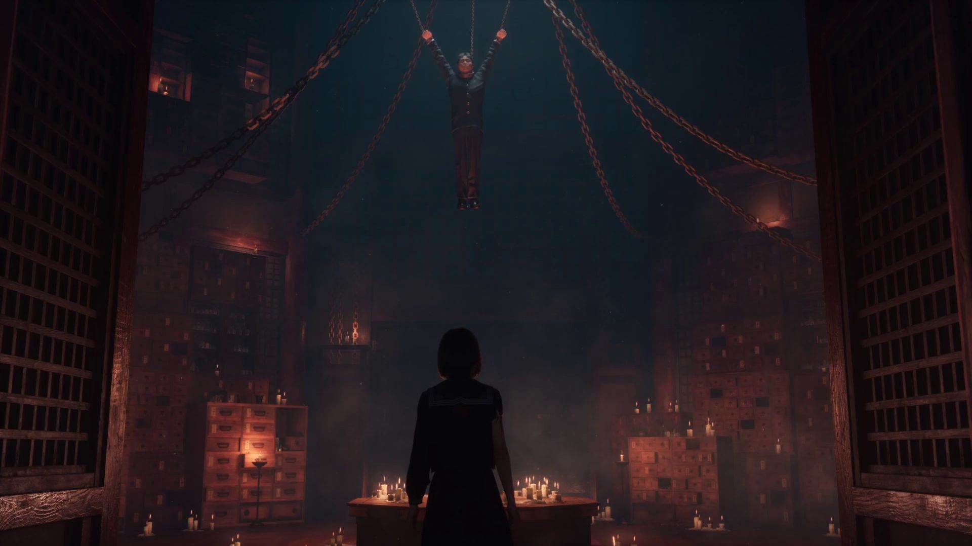 Сю Иваи после родильных ужасов вздёрнут  - Silent Hill f - ep16