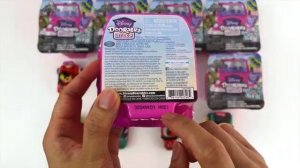 ASMR Disney Doorables Let's Go Vehicles Полная коллекция игрушек Распаковка