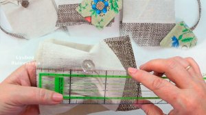 Мешочек двухкамерный  для гостинцев необычной формы - чайный пакетик