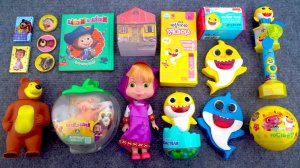 Обзор игрушек из конфет Маша и медведь, Щенячий патруль и многие другие!